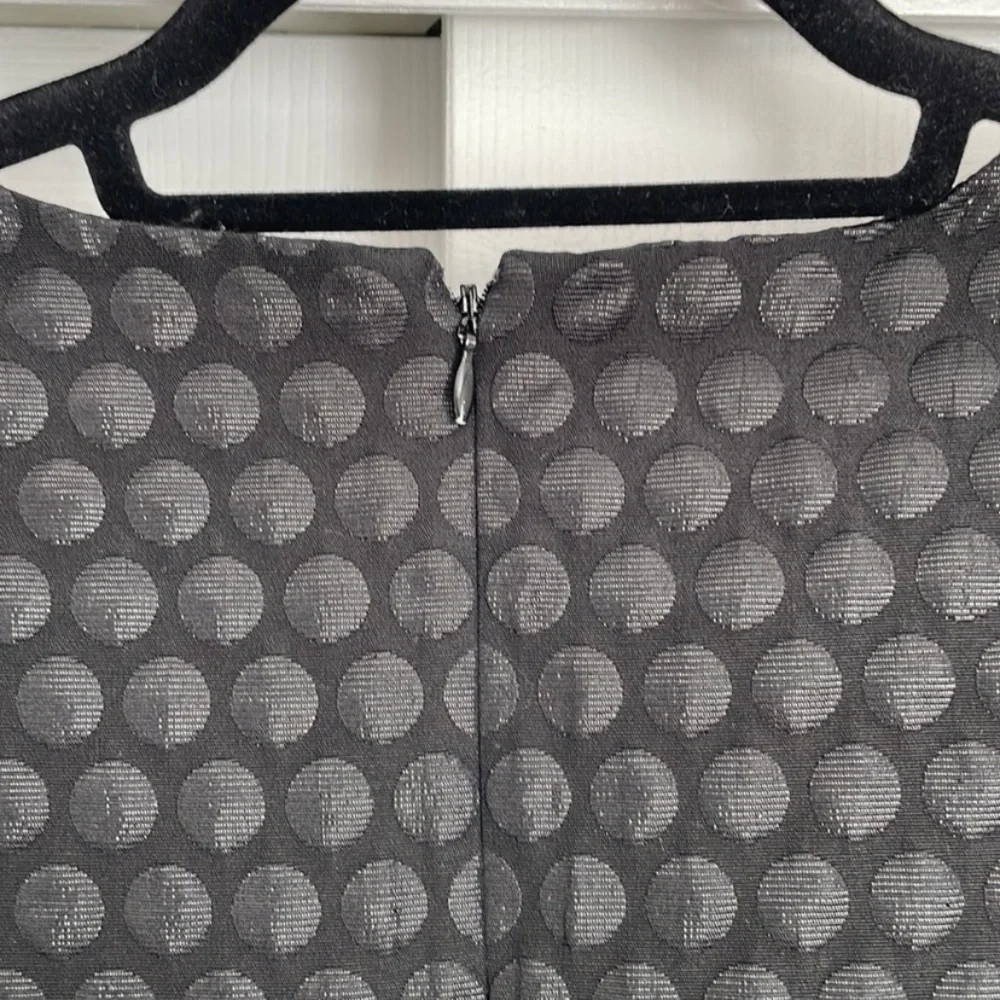 Vince Camuto Black Polka Dot Mini Dress